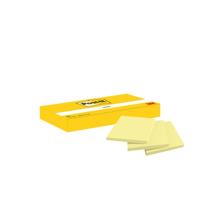 Post-it Memo-Block 3M nach-It 653 38x51mm gelb