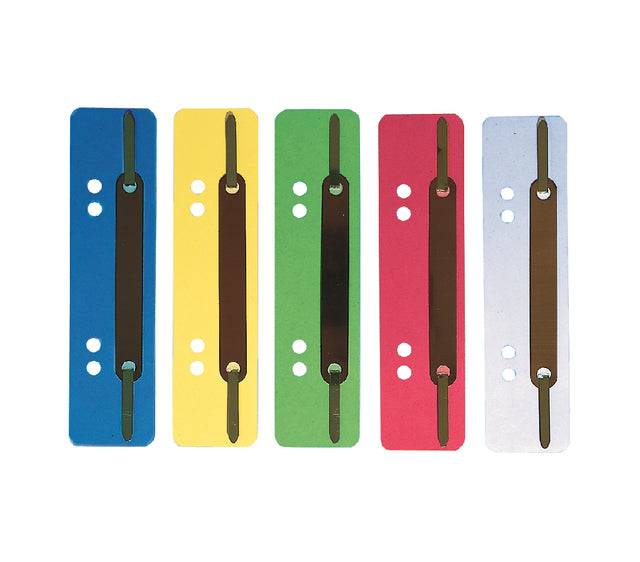 LEITZ 125260010 Leitz Heftstreifen kurz 3 7100015 35x158mm PP ge 25 St./Pack.