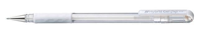 Pentel - Gelshrip Pentel K118 Grip M White | 1 Stück | 12 Stücke