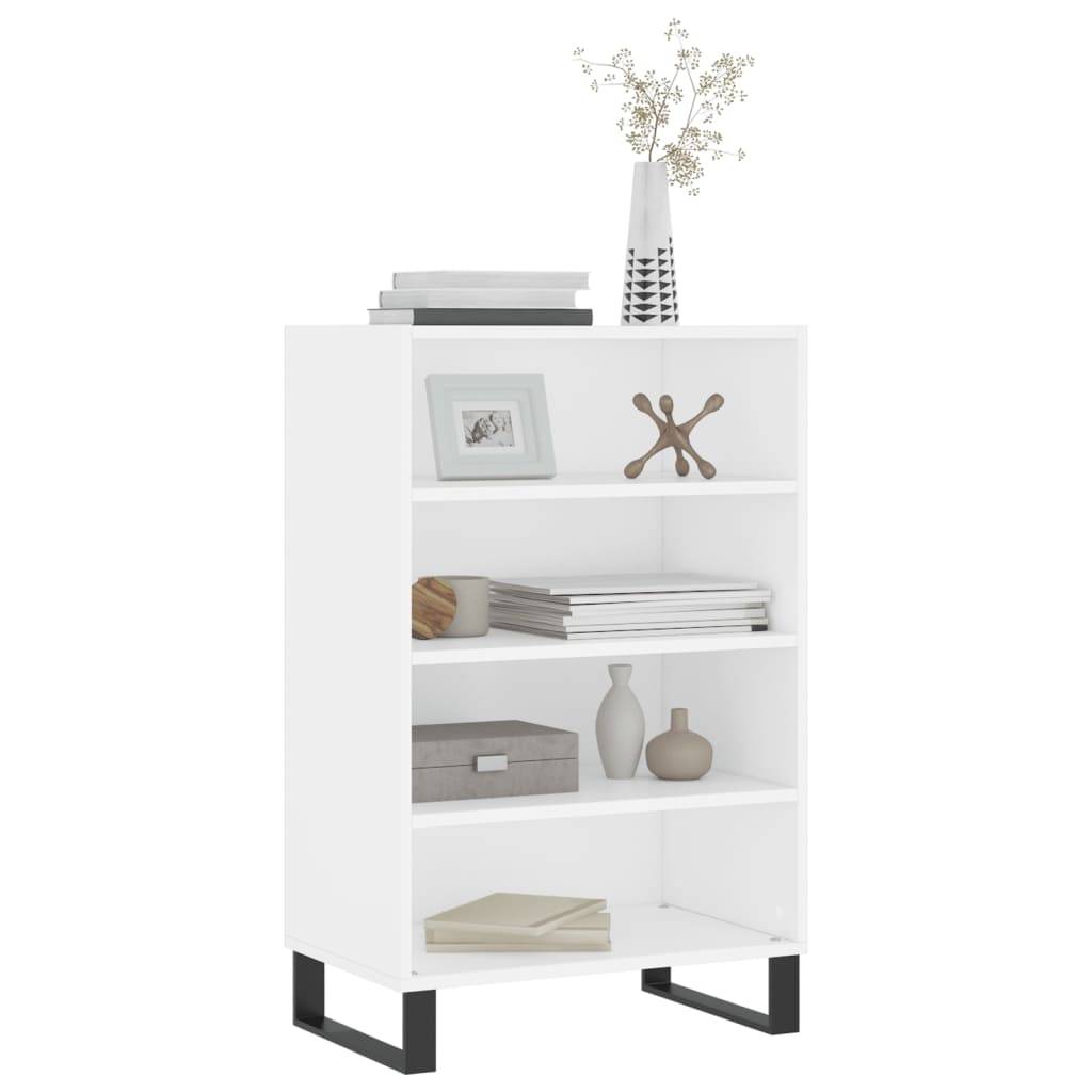 vidaXL Highboard Weiß 57x35x90 cm Holzwerkstoff