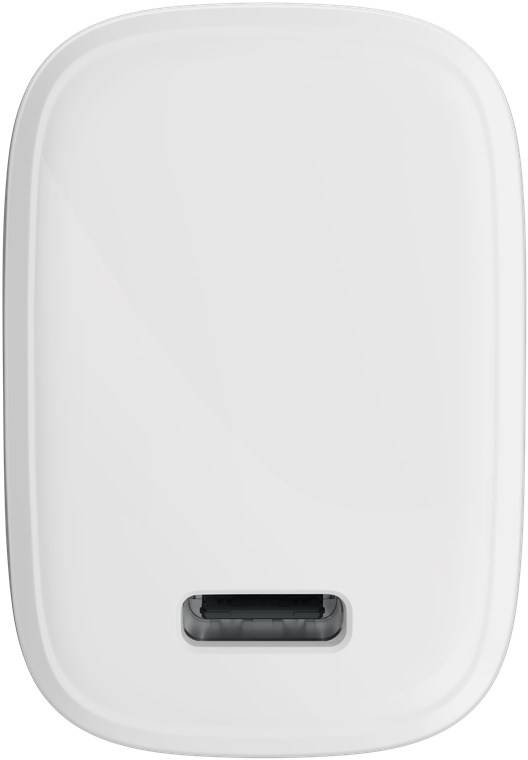 Goobay 65406 USB-C Netzteil 20W / Power Delivery Charger / Universal Ladegerät Handy & Tablet / Mini GaN Adapter / Weiß