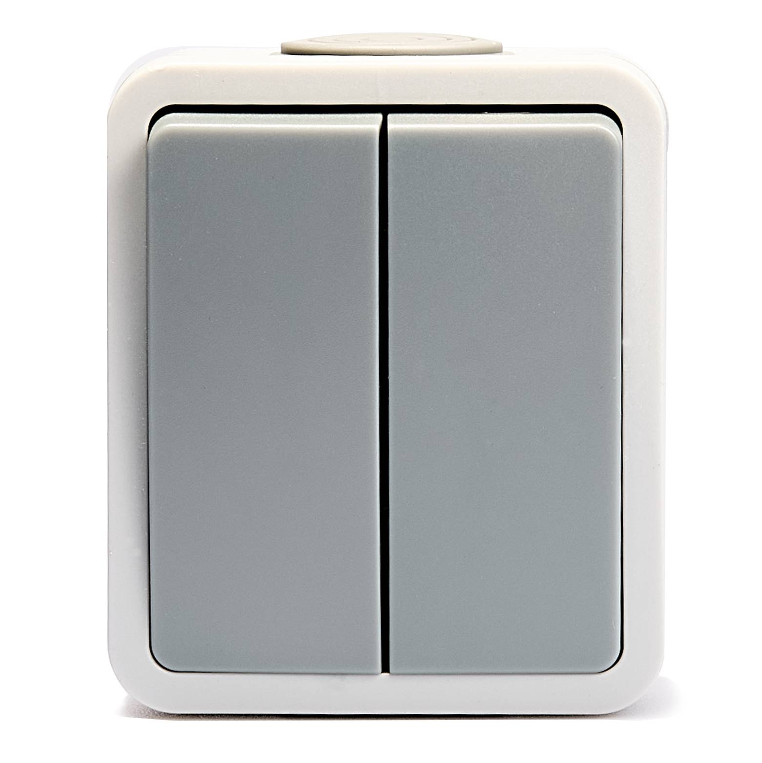 Feuchtraum Serienschalter McPower "Fix", Steckanschluss , IP54, 250V~/10A, AP