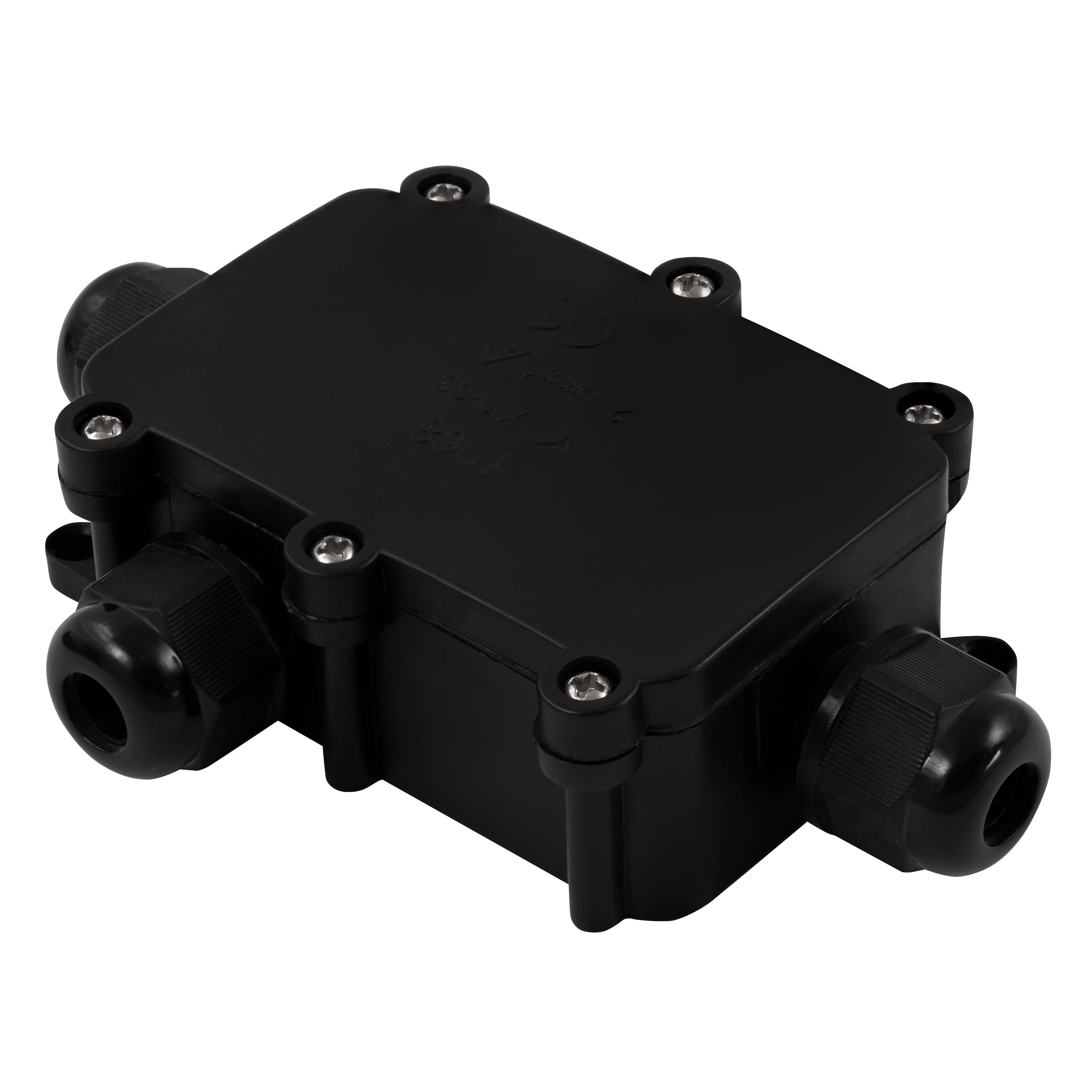 Abzweigdose McPower, IP68 - für Außen, 1 Ein- und 2 Ausgänge, T-Version, 124x72x32mm