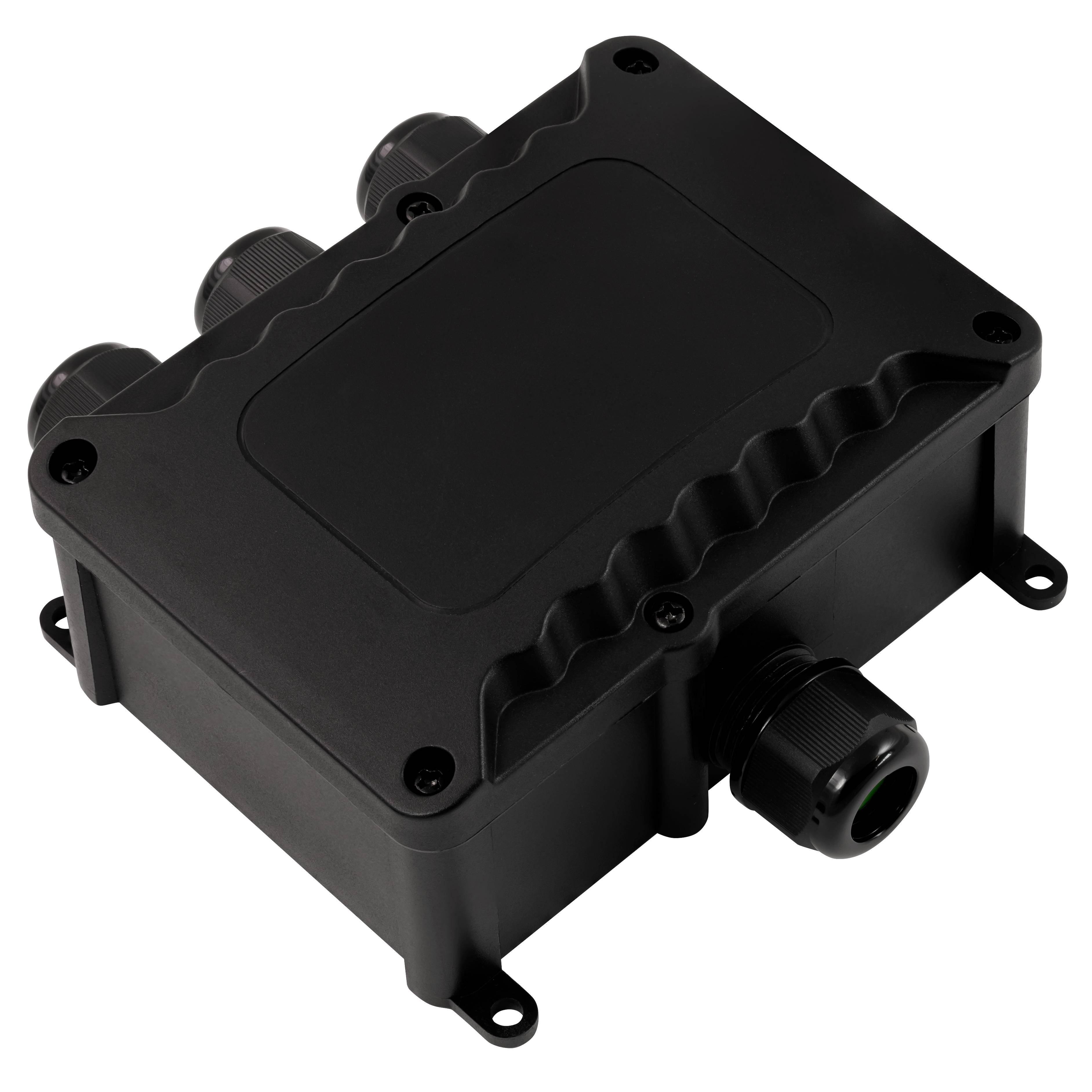 Abzweigdose McPower, IP68 - für Außen, 1 Ein- und 3 Ausgänge, 129x119x56mm