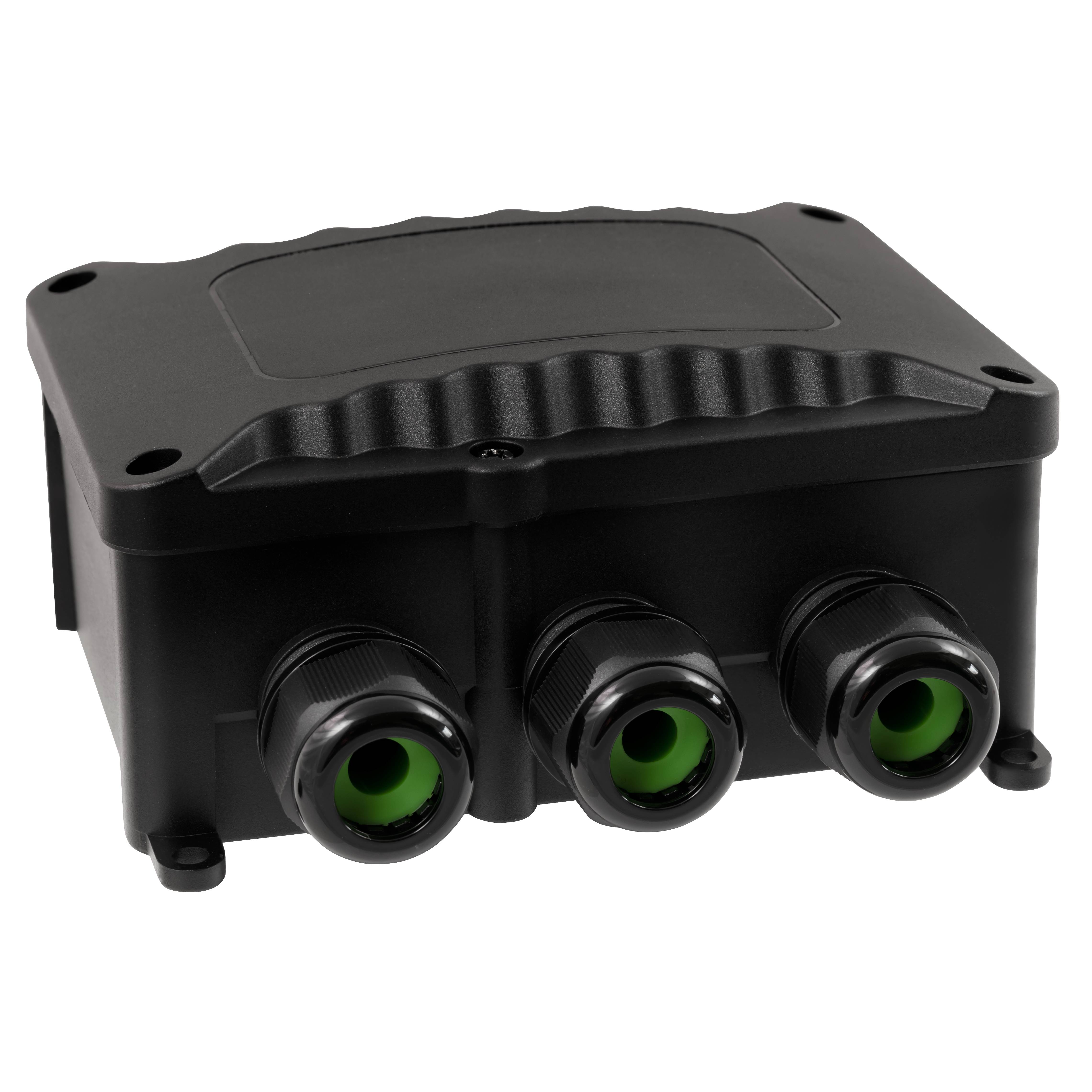 Abzweigdose McPower, IP68 - für Außen, 1 Ein- und 3 Ausgänge, 129x119x56mm