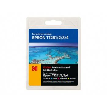 185E012821 Kodak Eps. Sx125 (4) Cmyk C13T12854012 190/260/160/260 Seiten