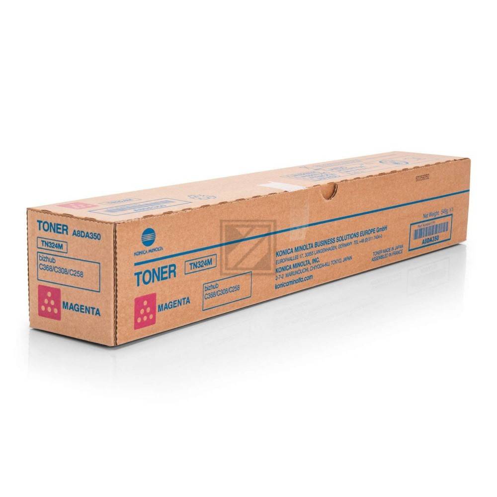 A8Da350 Konica Bizhub C308 Toner Magenta 26.000 Seiten TN324M