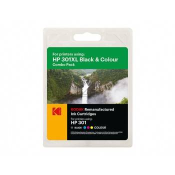 185H030117 Kodak XX 2510 Tinte (2) Bk+Cl Ch563Ee/Ch564Ee 550/330S. 15/18ml