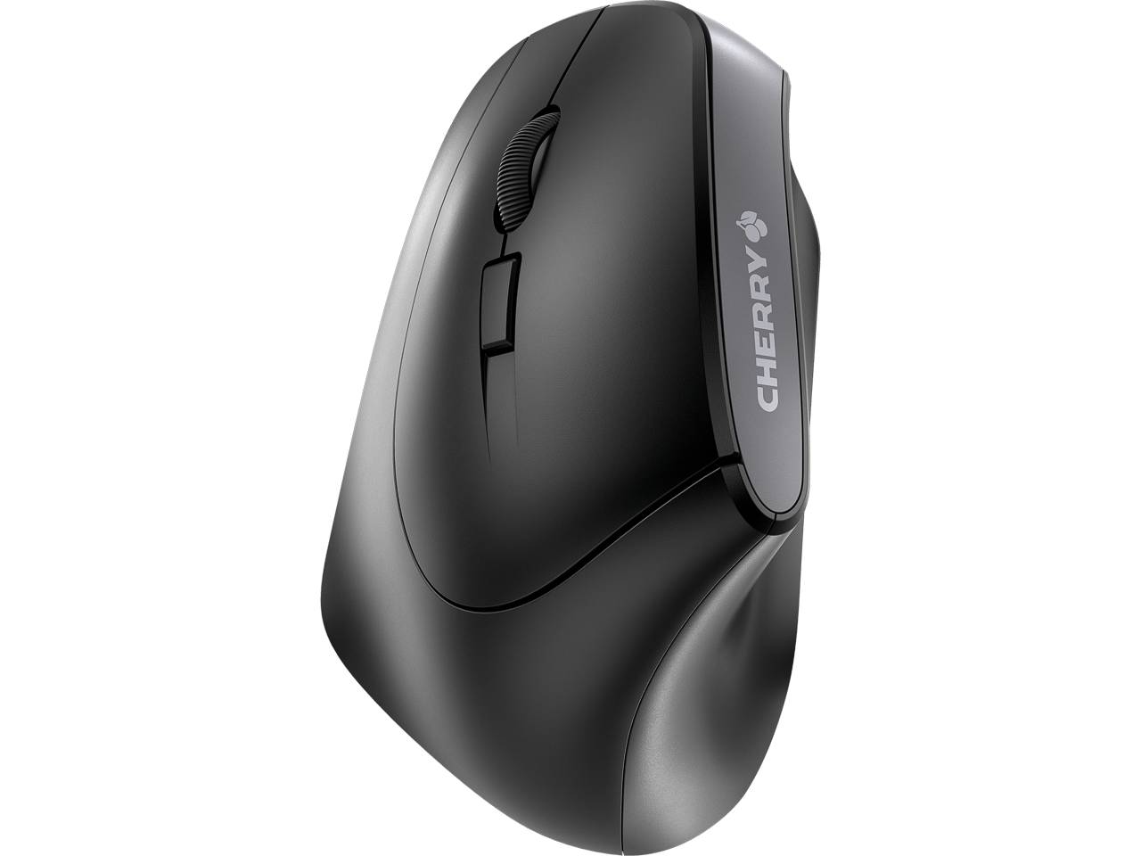 JW-4550 CHERRY Ergonomic MW4500 Maus 6Tasten kabellos linkshaendig schwarz