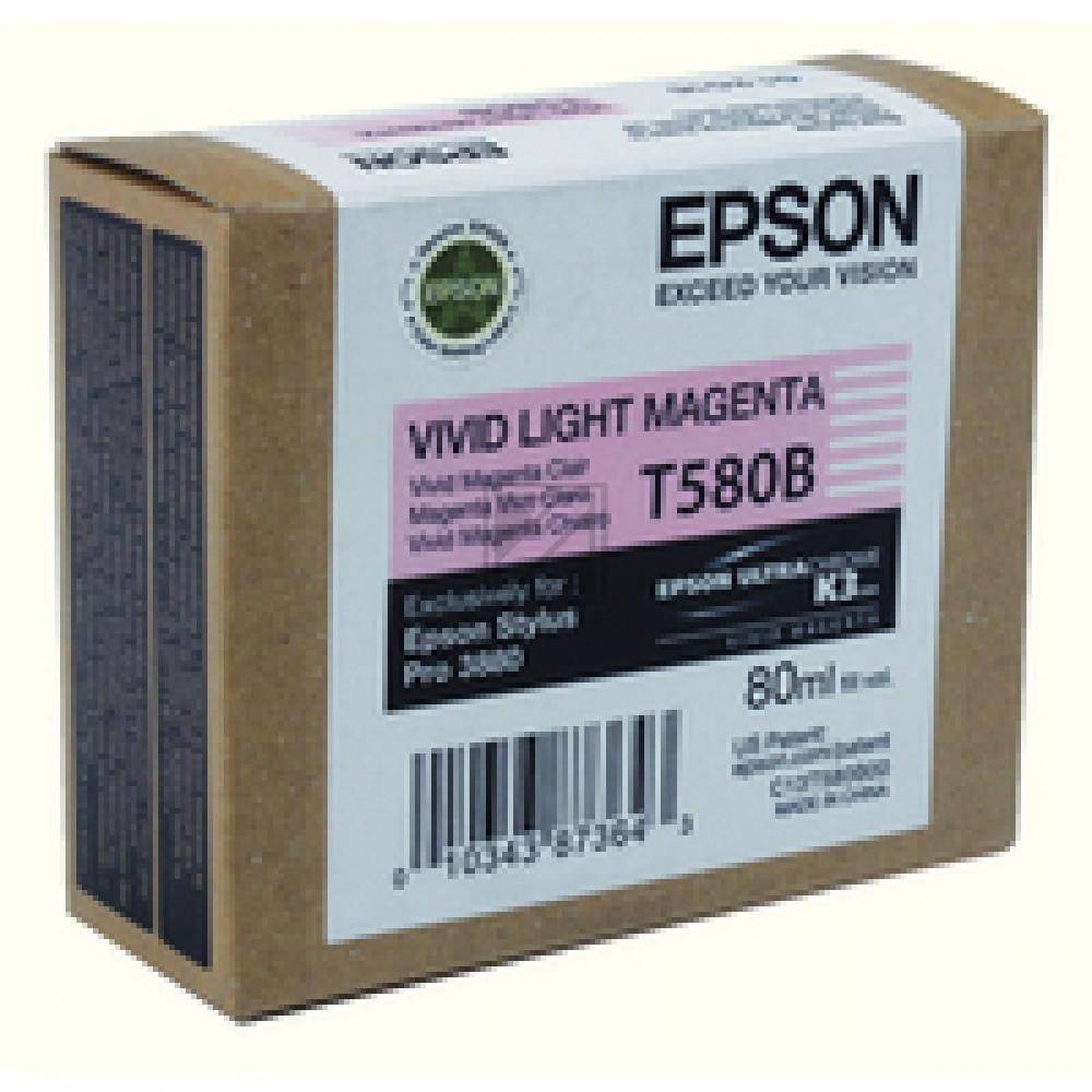 Epson 80 ml - Vivid Light Magenta - Original - Tintenpatrone - für Stylus Pro 38