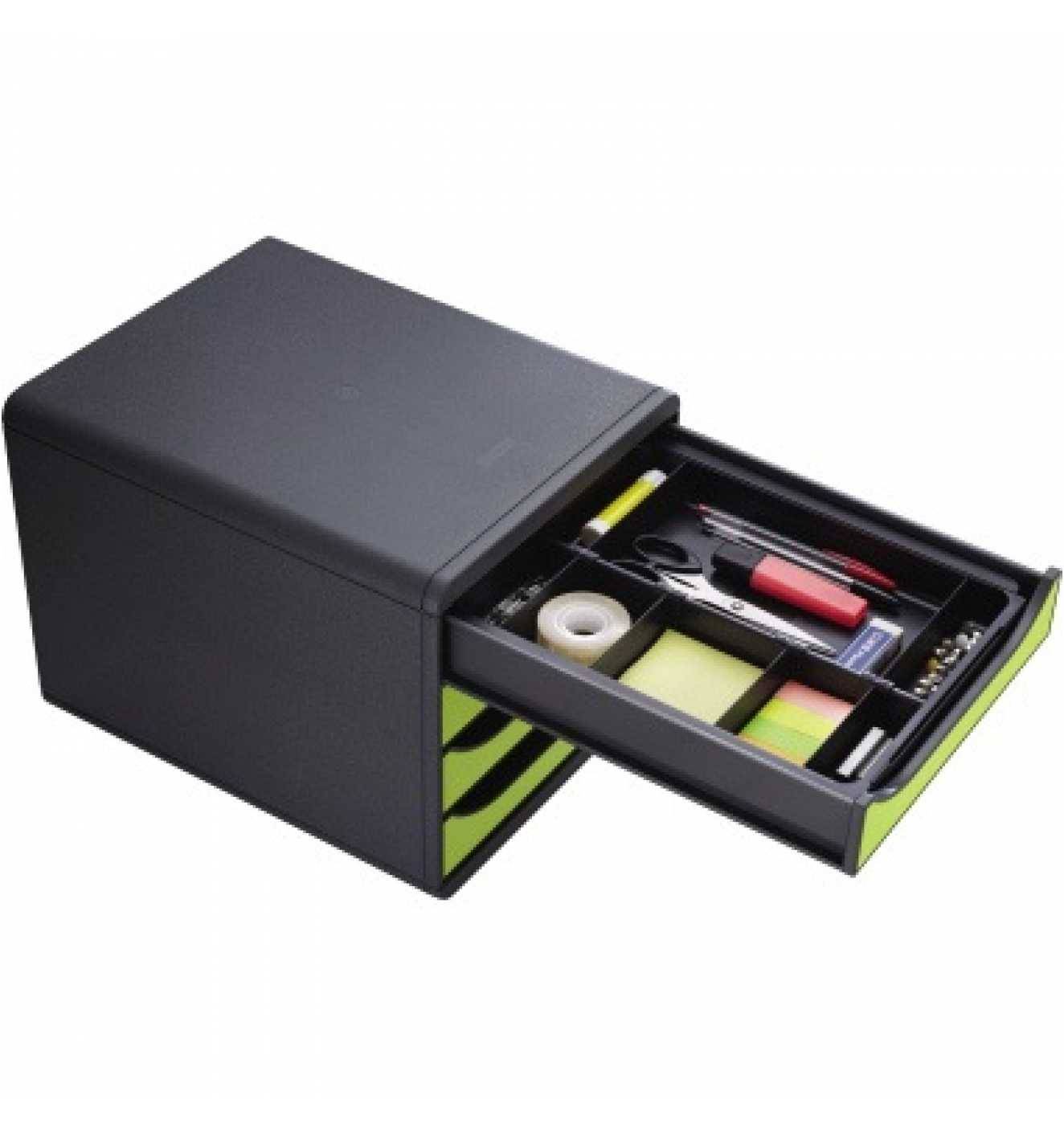 EXACOMPTA Schubladeneinsatz DRAWINSERT 1928 316014D schwarz