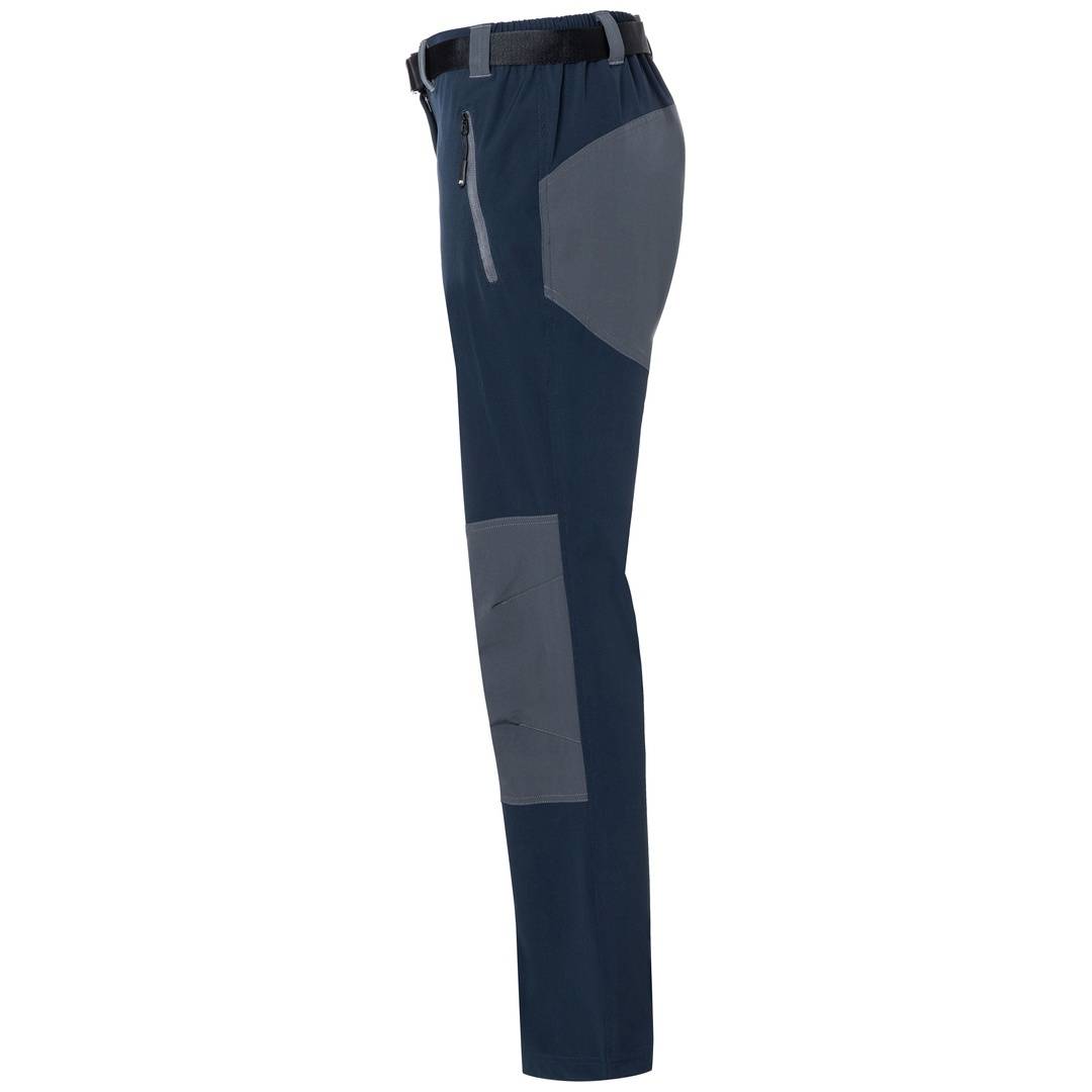James & Nicholson Bi-elastische Damen Trekkinghose JN1205 Gr. M navy/carbon
