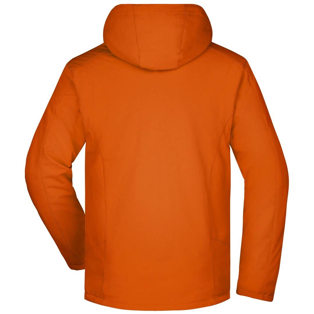 James & Nicholson Wintersport Jacke Herren JN1054 Gr. S dark-orange