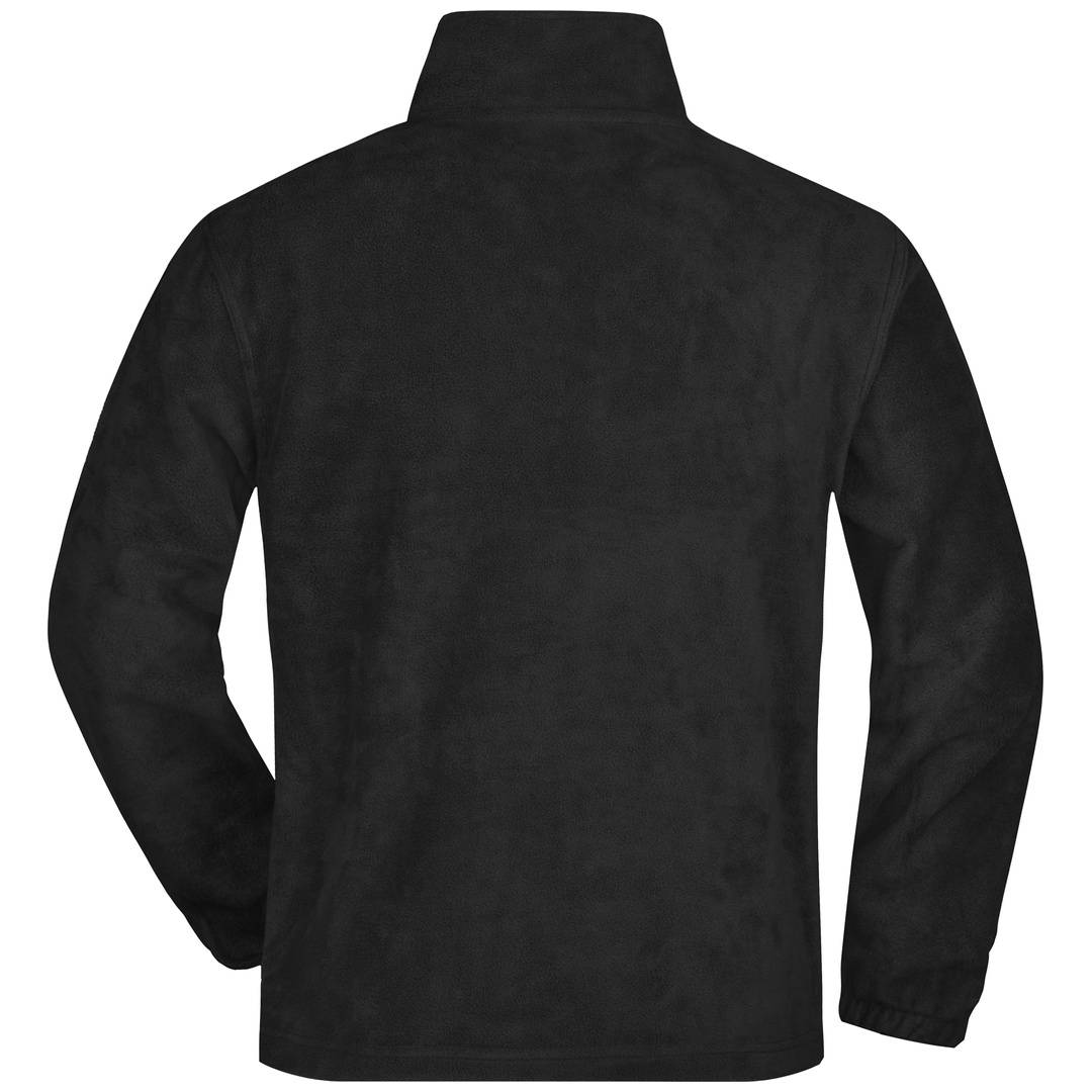 James & Nicholson Sweatshirt in schwerer Fleece-Qualität JN043 Gr. L black