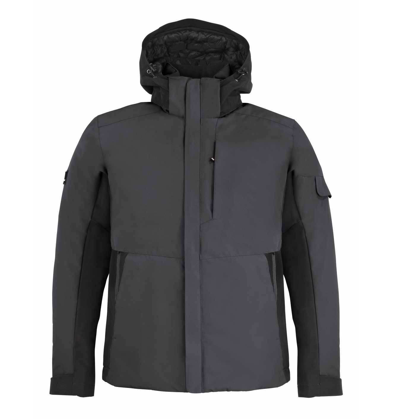 Winterjacke GEORG, anthrazit-schwarz, Gr.M