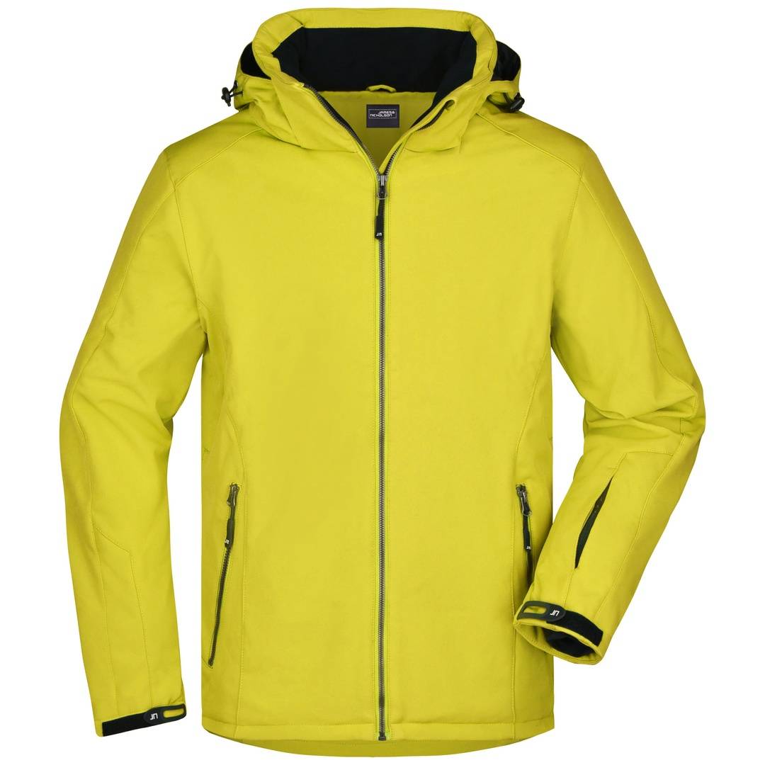 James & Nicholson Wintersport Jacke Herren JN1054 Gr. 3XL yellow