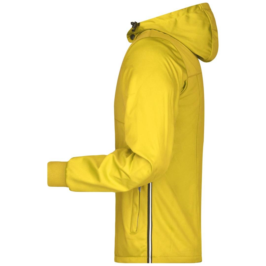 James & Nicholson Mens Maritime Jacket JN1078 Gr. 3XL sun-yellow/navy/white