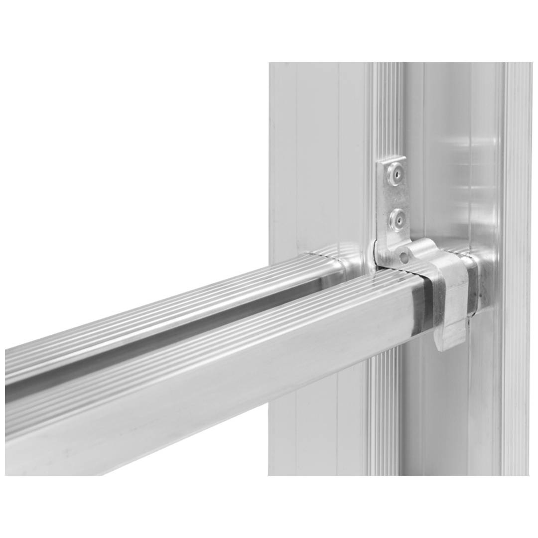 Hymer Schiebeleiter zweiteilig 2x16 Sprossen AH 8,48m