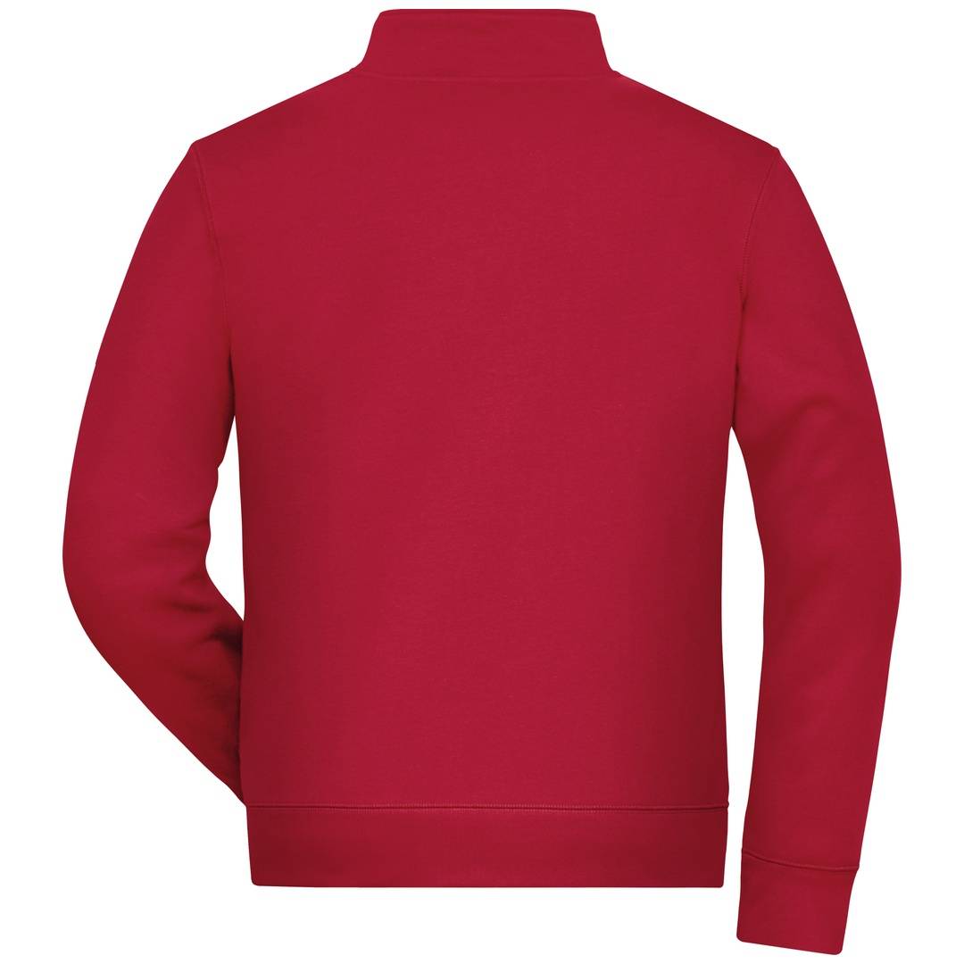 James & Nicholson Fleecejacke Herren JN1810 Gr. M rot
