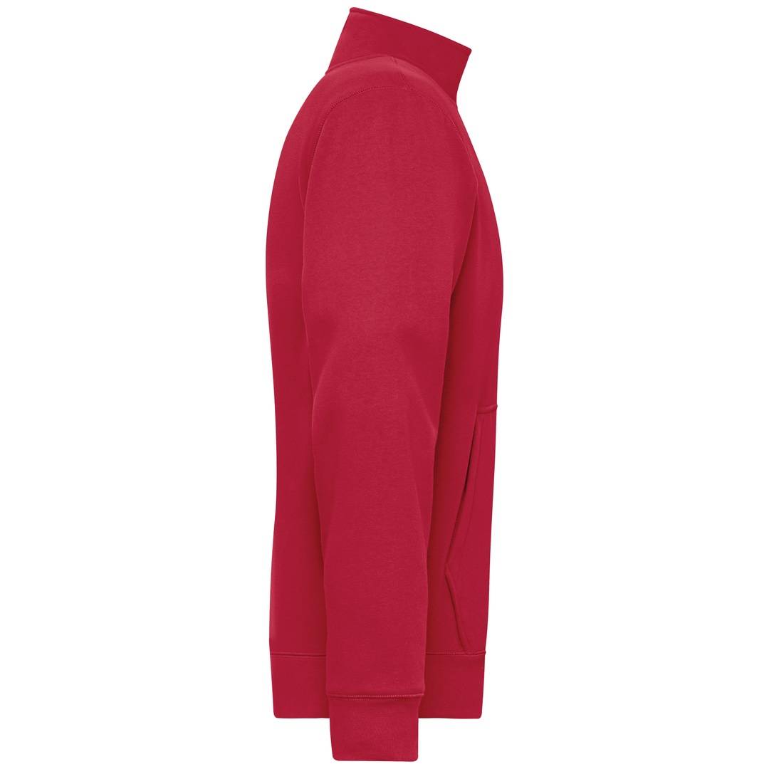 James & Nicholson Fleecejacke Herren JN1810 Gr. M rot