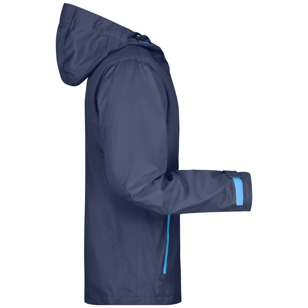 James & Nicholson Ultraleichte Softshelljacke Herren JN1098 Gr. S navy/cobalt