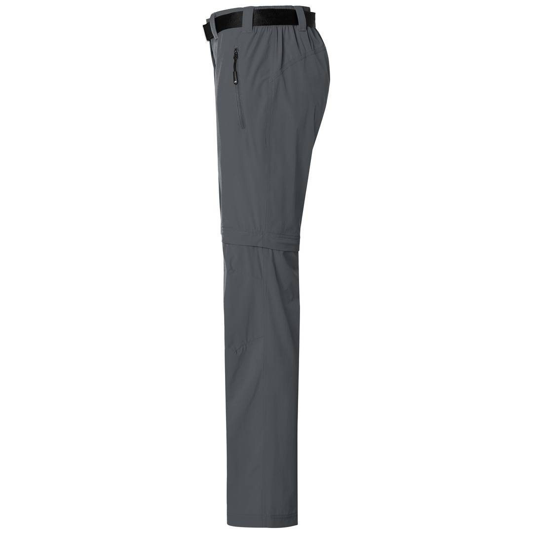 James & Nicholson Zip-Off Trekkinghose Herren JN1202 Gr. XL carbon