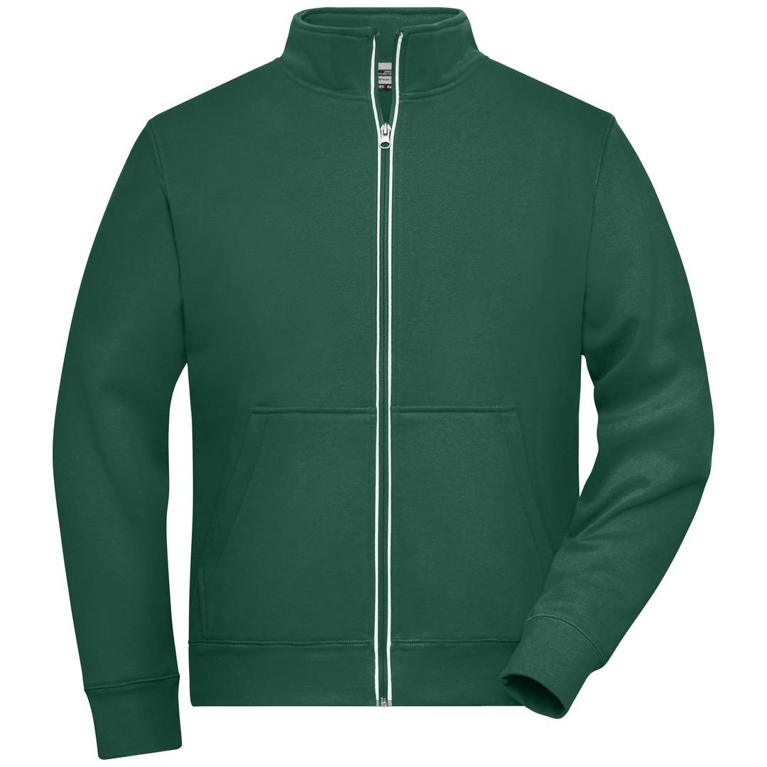 James & Nicholson Fleecejacke Herren JN1810 Gr. XS dark-green