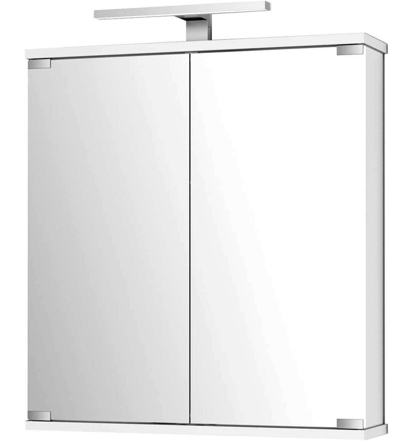 Jokey Spiegelschrank Kandi LED weiß 60x70,2(65)x19,4(14,3)cm