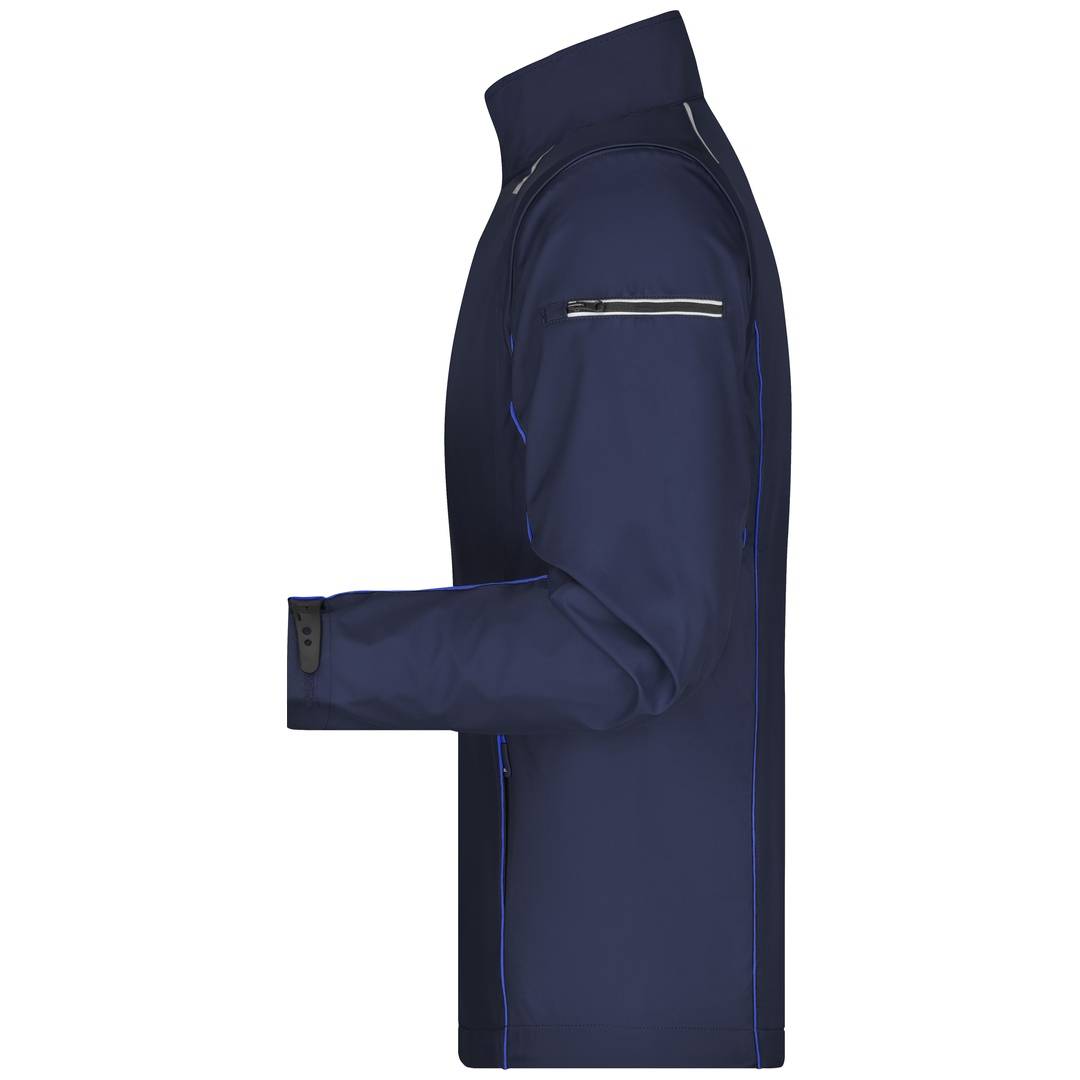 James & Nicholson Herren Zip-Off Softshell Jacke JN1122 Gr. 3XL navy/royal