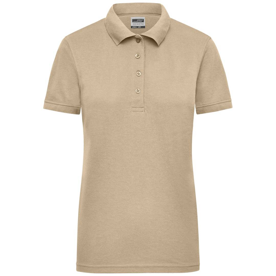 James & Nicholson Poloshirt Damen JN829 Gr. XL stone