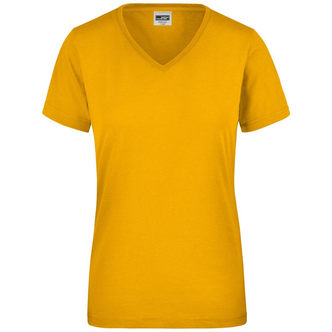 James & Nicholson T-Shirt Damen JN837 Gr. 2XL gold-yellow