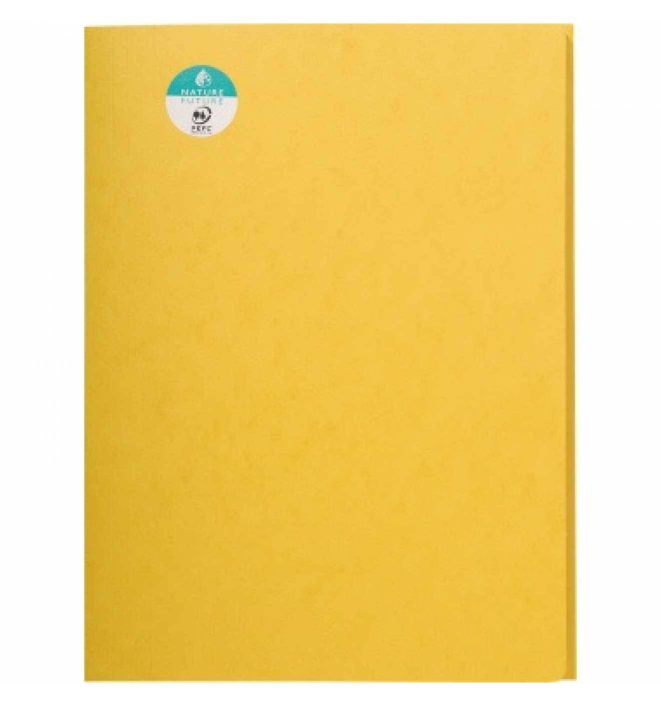 EXACOMPTA Sammelmappe 56404E DIN A4 3Klappen Karton gelb