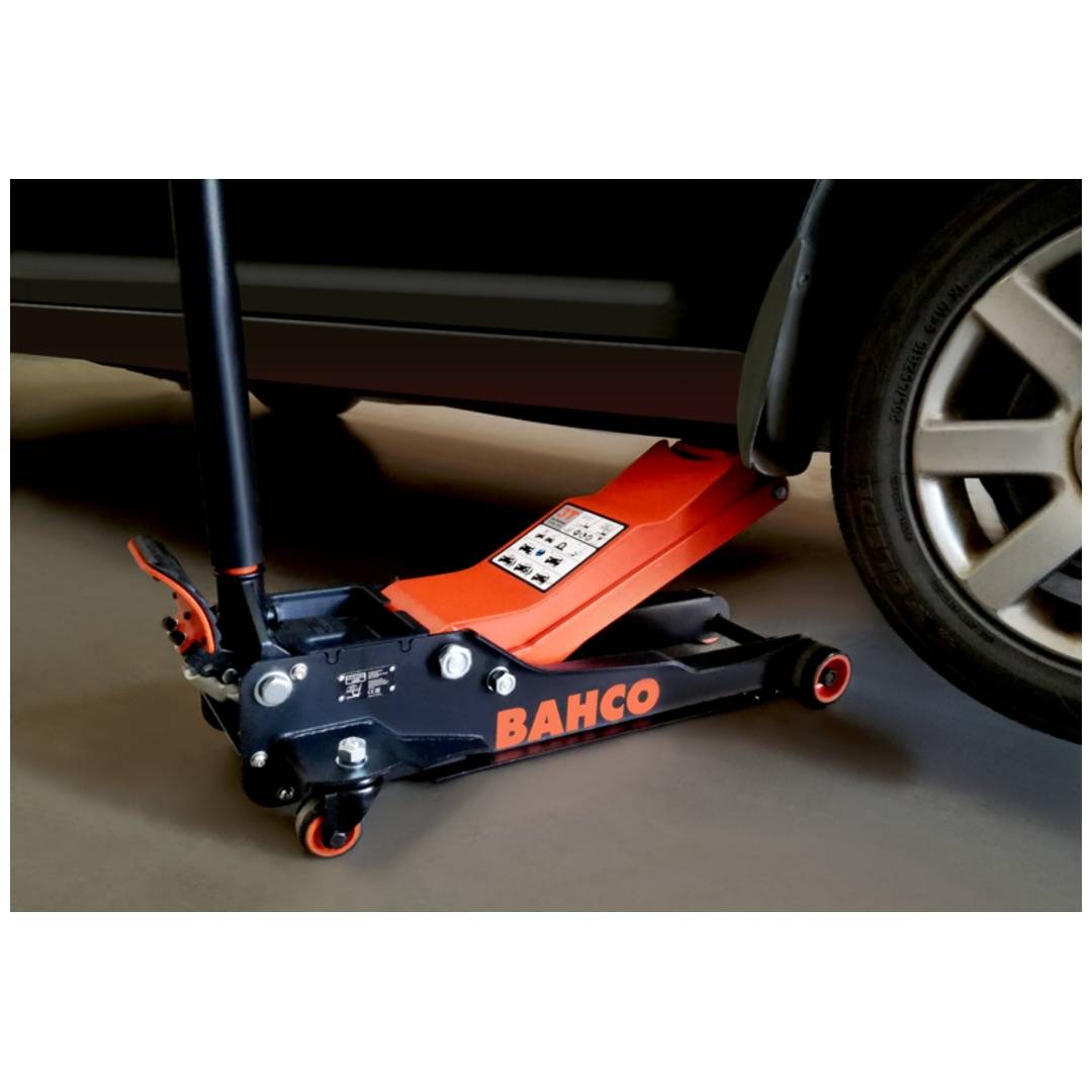 Bahco Wagenheber, 3 t, kompakt, Schnellhebefunktion