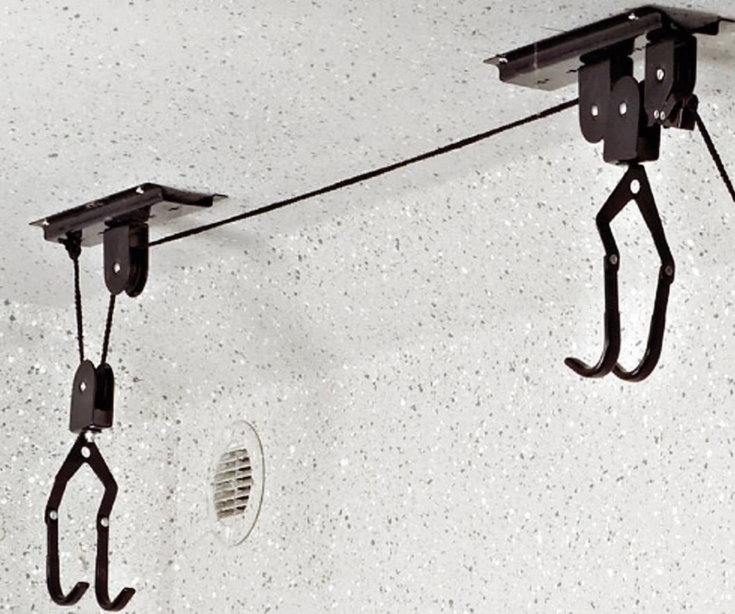 Eufab 16411 Deckenlift Anzahl Einstellplätze=1 Stahl Schwarz