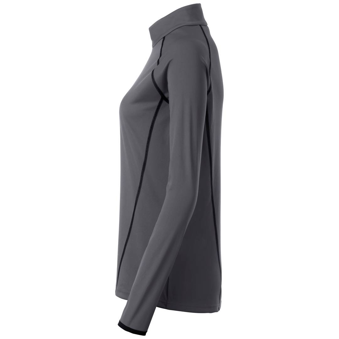 James & Nicholson Langarmshirt Damen JN497 Gr. 2XL titan/black