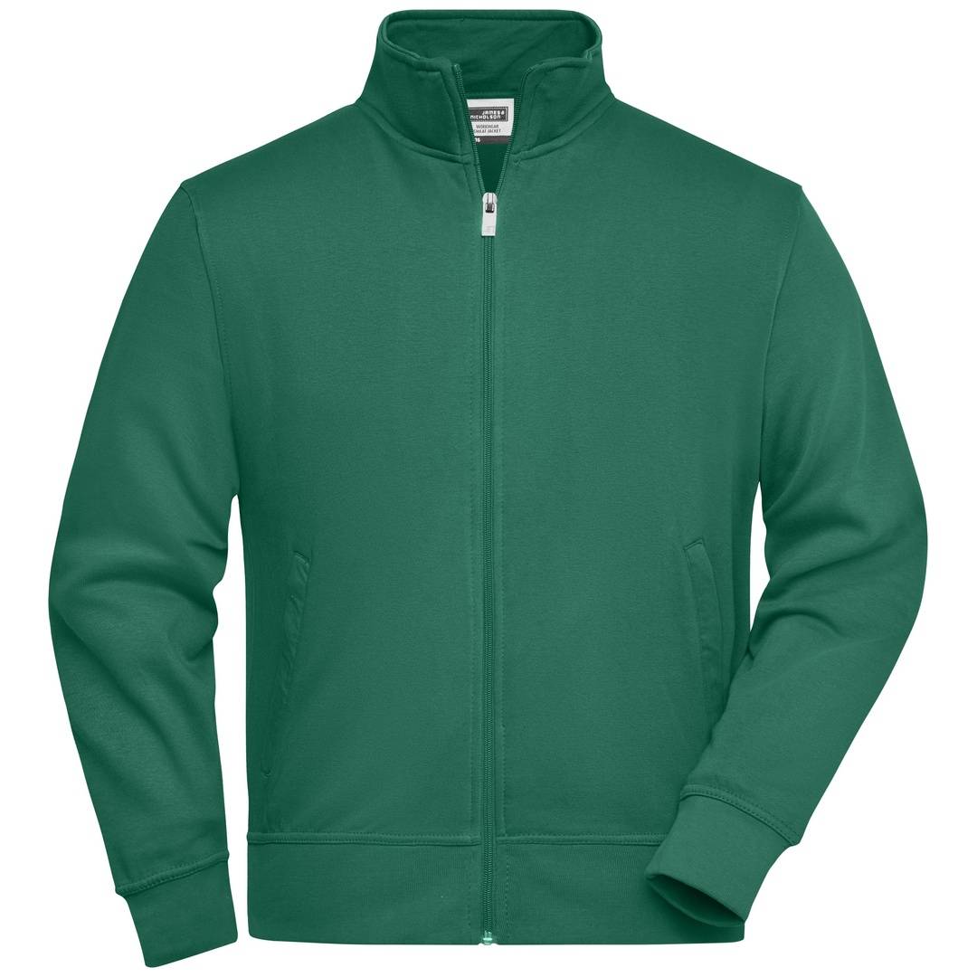 James & Nicholson Sweatjacke JN836 Gr. 3XL dark-green