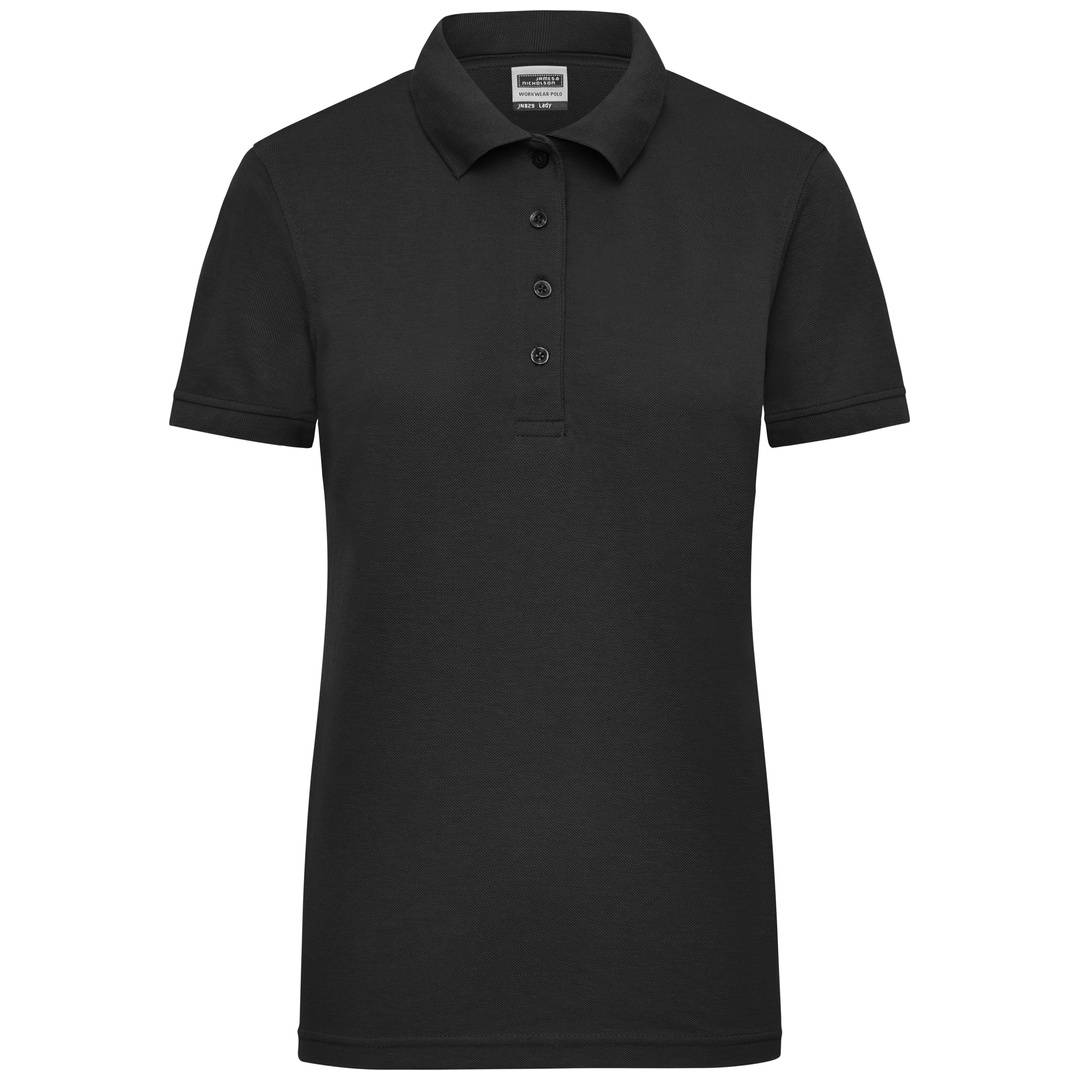 James & Nicholson Poloshirt Damen JN829 Gr. L black