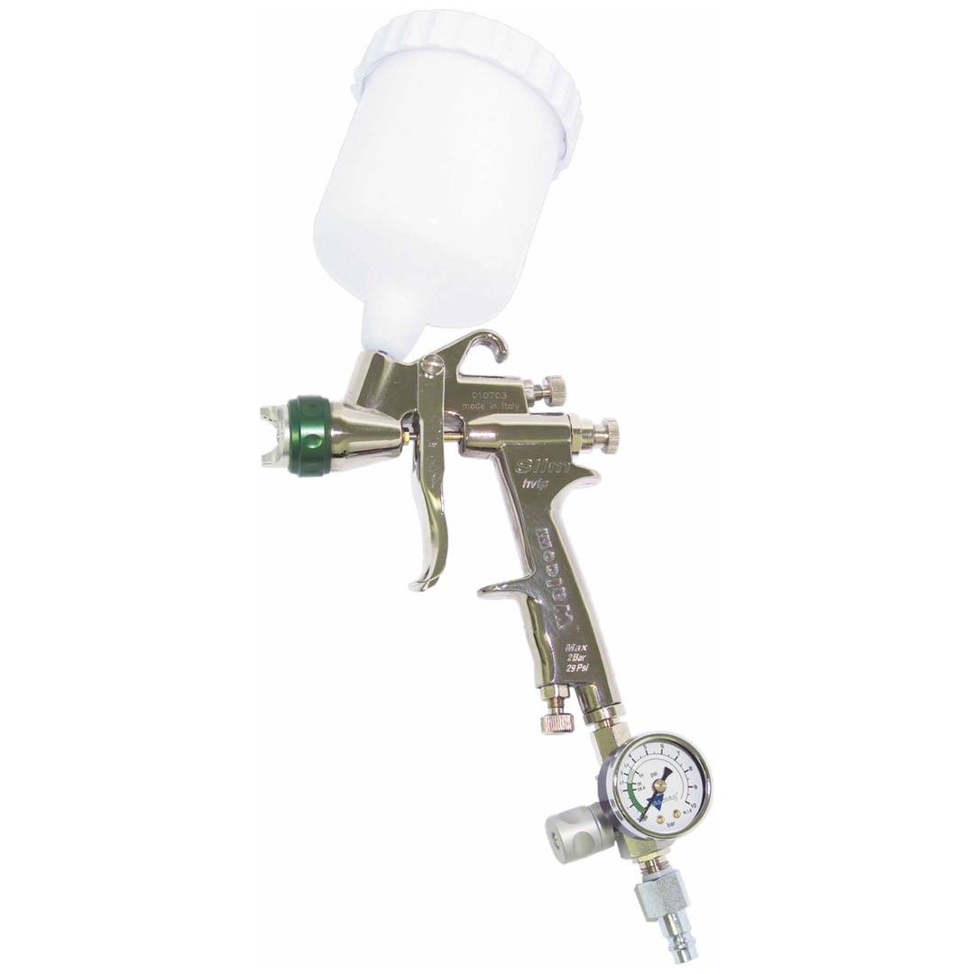 Farbspritzpistole SLIM S HVLP m.Düsensatz 1,9mm nebelarm ELMAG