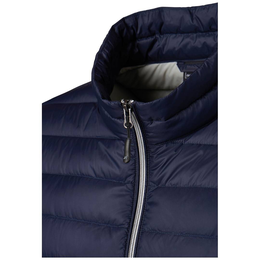 James &amp; Nicholson Mens Down Jacket JN1140 Gr. S navy/silver