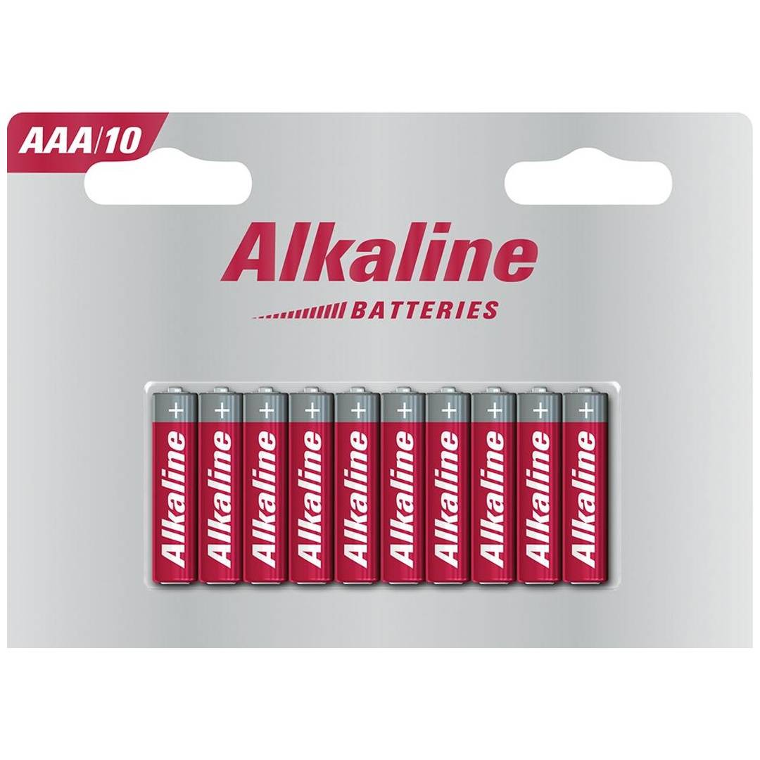 Alkaline Batteries AAA 10er Blister 1st price