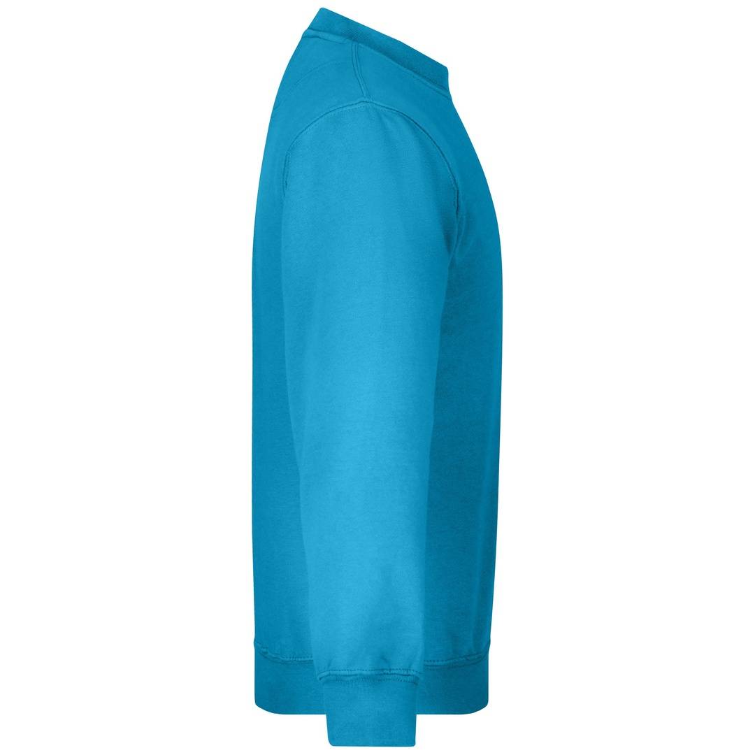 James & Nicholson Klassisches Komfort Rundhals-Sweatshirt Kinder JN040K Gr. XS-104 turquoise
