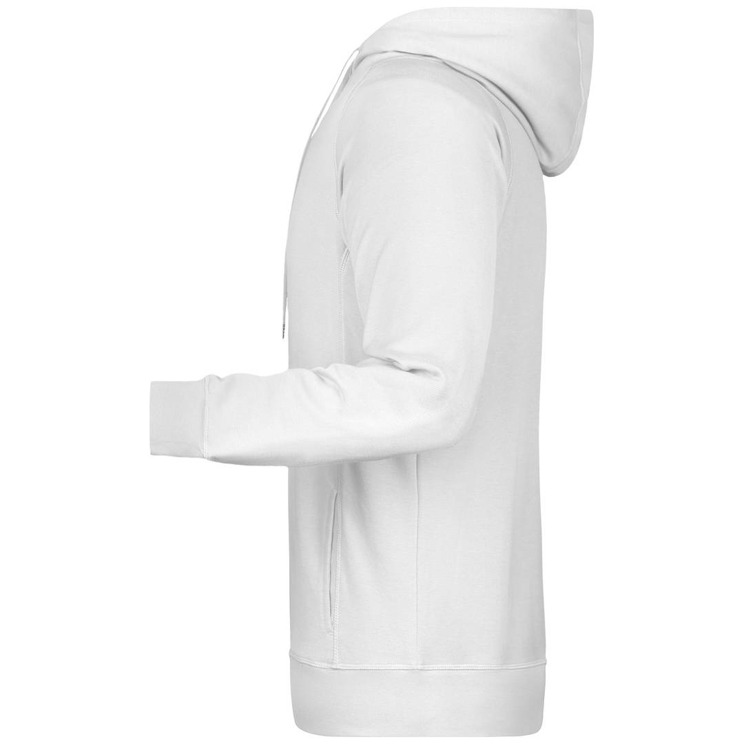 James & Nicholson Kapuzensweat JN8024 Gr. M white