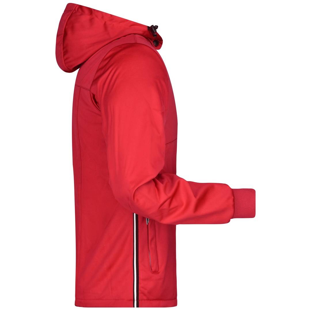 James & Nicholson Mens Maritime Jacket JN1078 Gr. XL red/navy/white