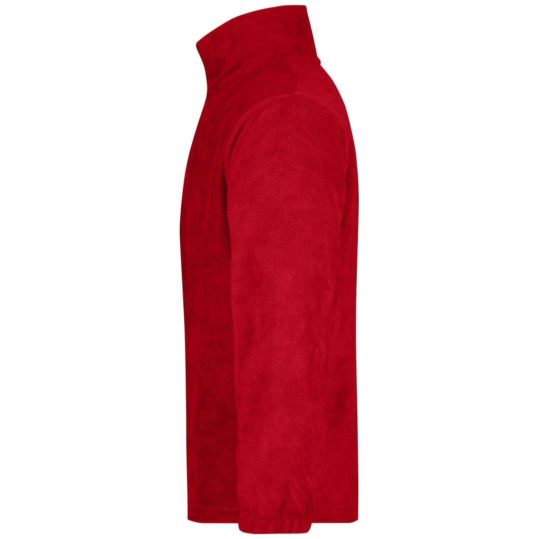 James & Nicholson Sweatshirt in schwerer Fleece-Qualität JN043 Gr. M red
