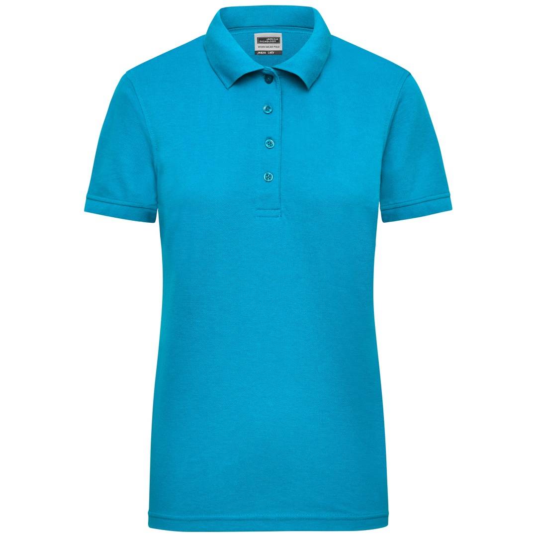 James & Nicholson Poloshirt Damen JN829 Gr. 3XL turquoise
