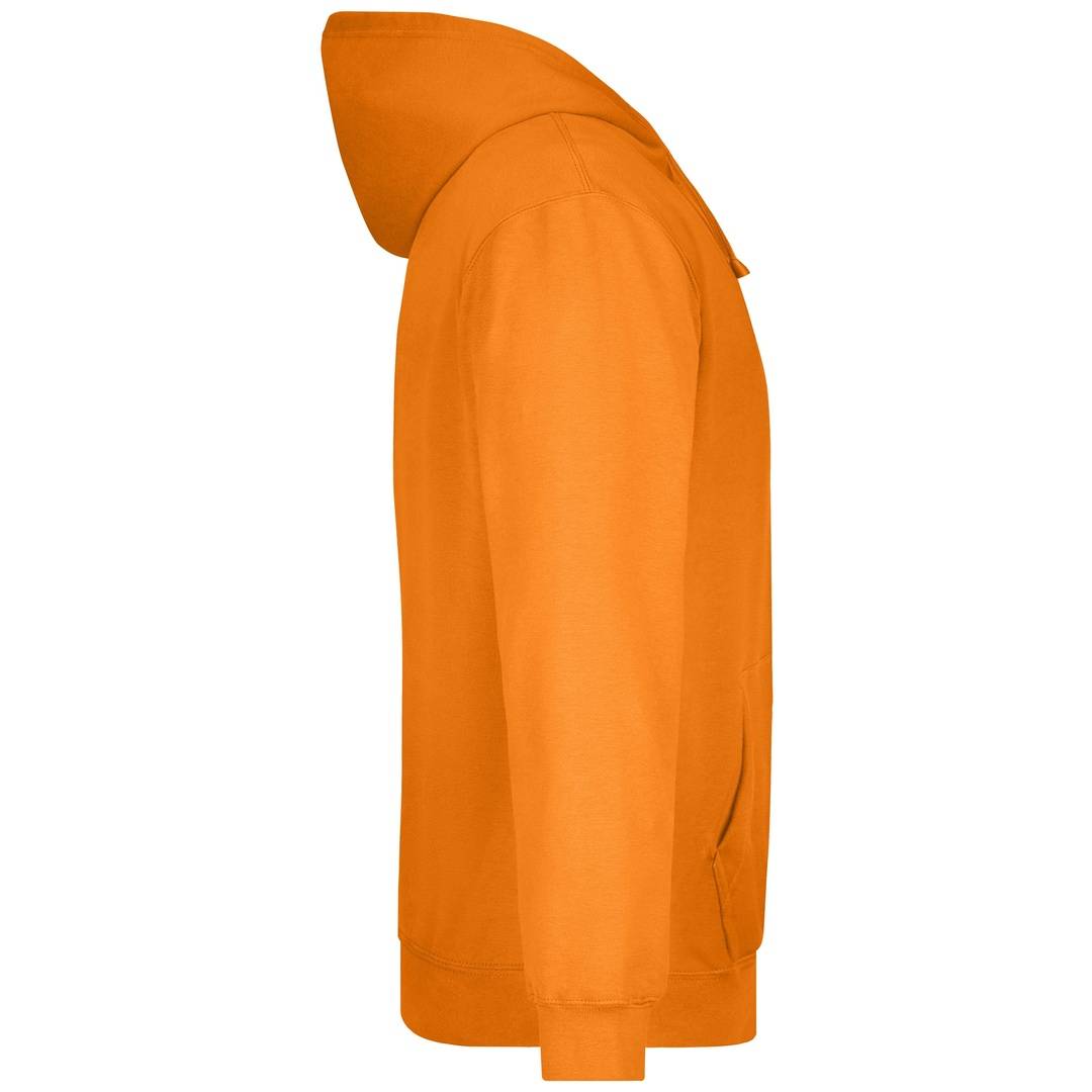 James & Nicholson Kinder Kapuzensweatshirt JN047K Gr. M-128 orange