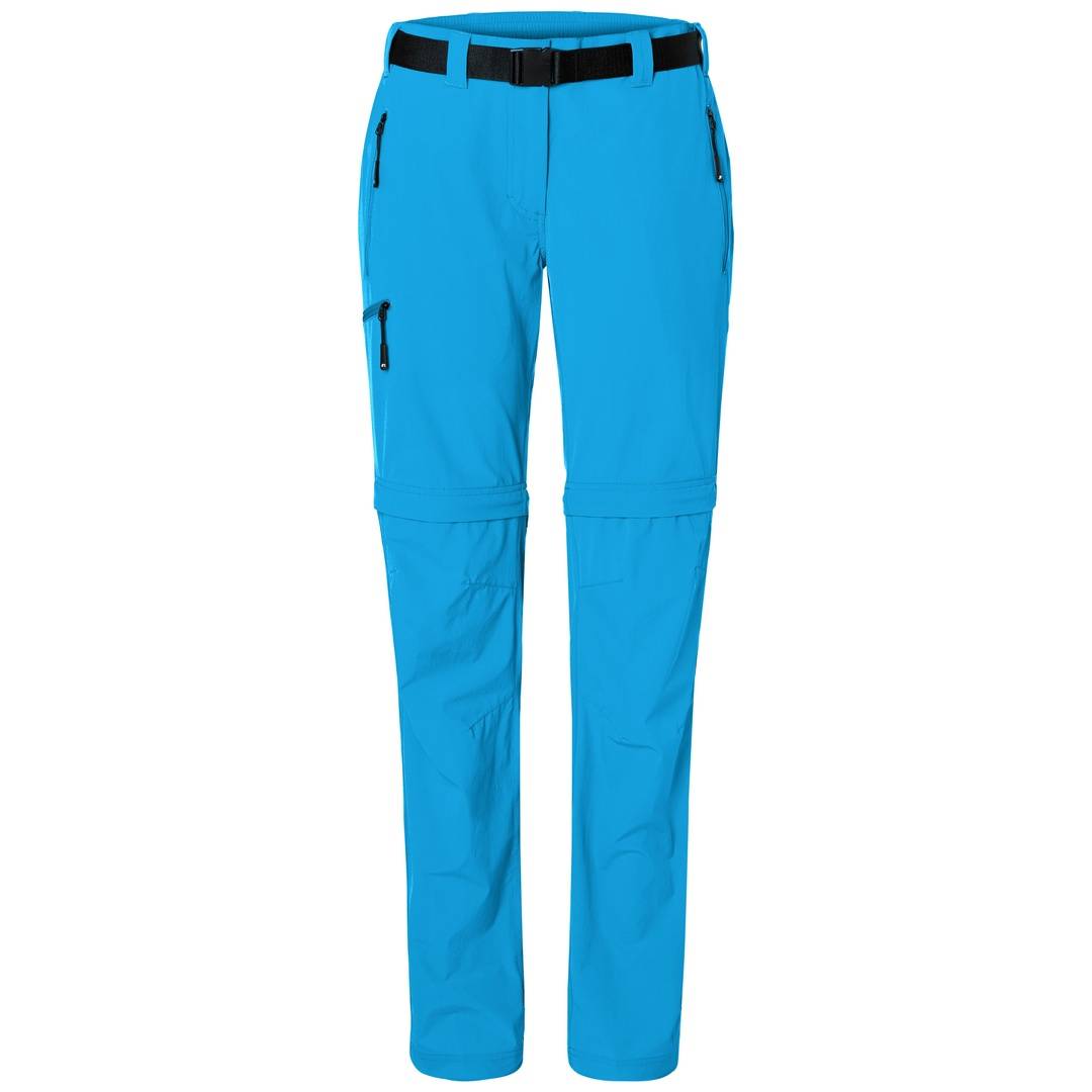 James & Nicholson Zip-Off Trekkinghose Herren JN1202 Gr. M bright-blue