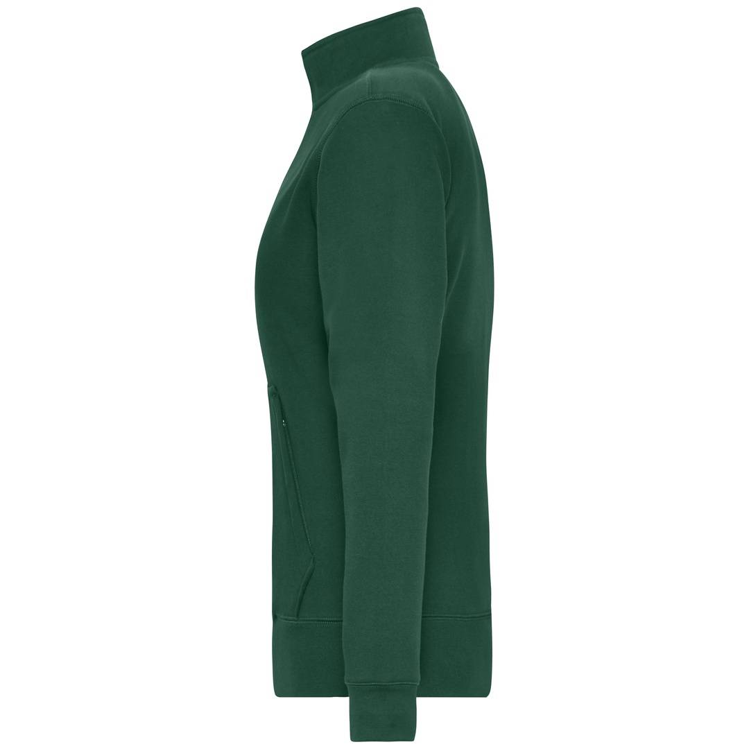 James & Nicholson Fleecejacke Damen JN1809 Gr. S dark-green
