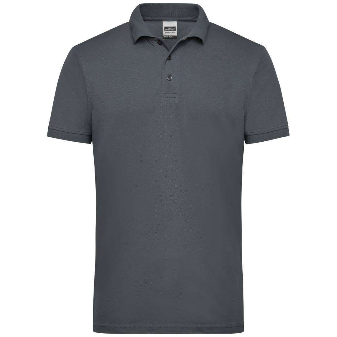 James & Nicholson Poloshirt Herren JN830 Gr. 5XL carbon