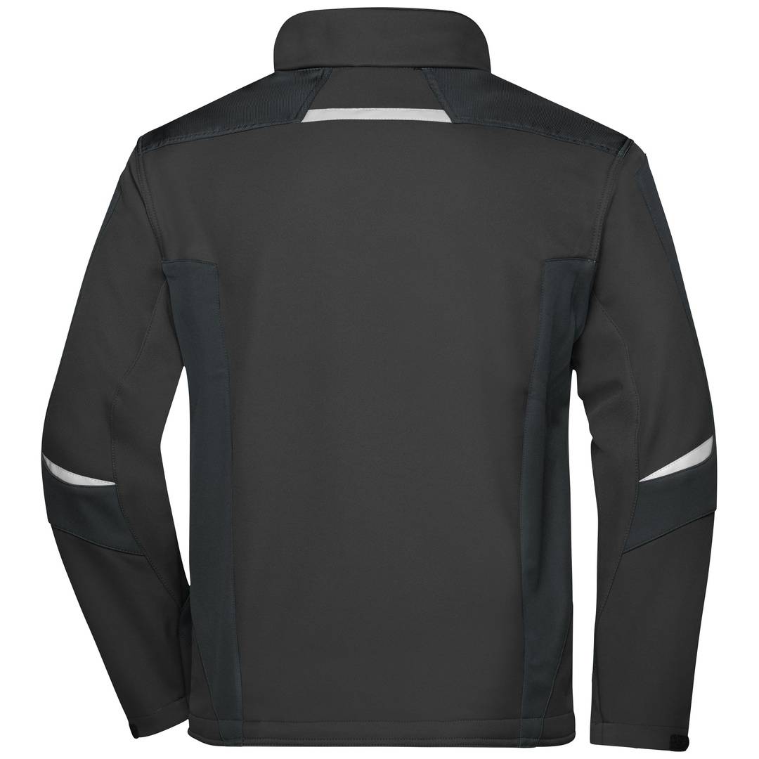 James & Nicholson Professionelle Softshelljacke JN844 Gr. 4XL black